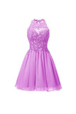 Chiffon Short Prom Dresses Homecoming Dresses Bridesmaid Dresses PG066 - Pgmdress