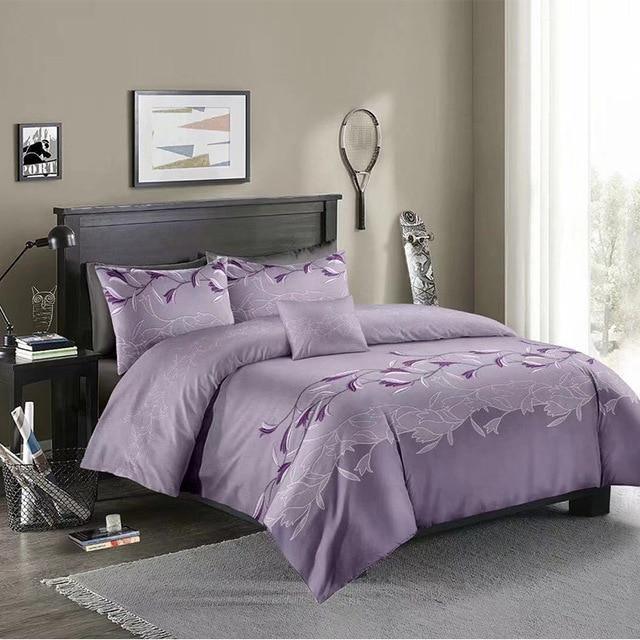 Classic Jacquard Bedding Set Solid Red Duvet Cover Simple King Size Comforter Bed Linen Single Queen Quilt Covers No Bed Sheet - Pgmdress