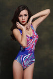 Fashion Design One Piece Big Size Women Swim Wear - Pgmdress