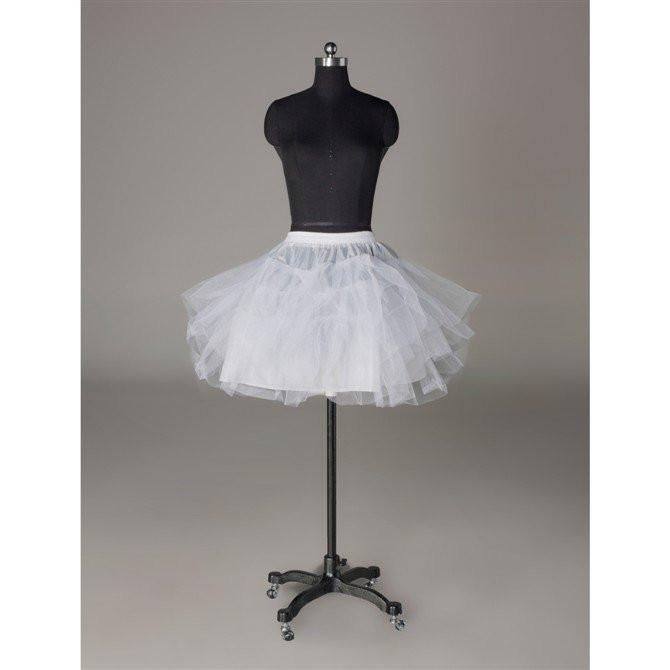 Fashion Short Wedding Dress Petticoat Accessories White LP012 - Pgmdress
