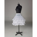 Fashion Short Wedding Dress Petticoat Accessories White LP013 - Pgmdress