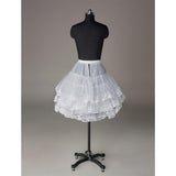 Fashion Short Wedding Dress Petticoat Accessories White LP013 - Pgmdress