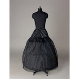 Fashion Wedding Petticoat Accessories Black Floor Length LP001 - Pgmdress