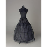 Fashion Wedding Petticoat Accessories Black Floor Length LP001 - Pgmdress