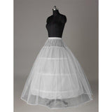 Fashion Wedding Petticoat Accessories White Floor Length LP006 - Pgmdress
