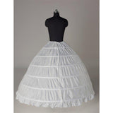 Fashion Wedding Petticoat Accessories White Floor Length LP008 - Pgmdress