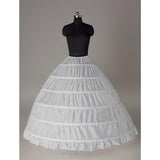 Fashion Wedding Petticoat Accessories White Floor Length LP008 - Pgmdress