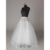 Fashion Wedding Petticoat Accessories White Floor Length LP010 - Pgmdress