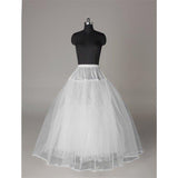 Fashion Wedding Petticoat Accessories White Floor Length LP010 - Pgmdress