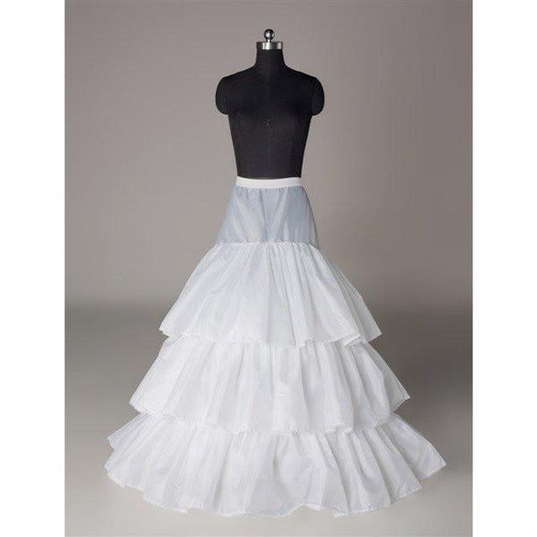 wedding dress petticoat Fashion Accessories White Floor Length LP015 Season: PRE-FALL Women′ S Sexy Short Layered Tulle Construction Color:#26-Cream
