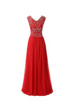 Floor Length Bridesmaid Dress Cap Sleeves Chiffon Prom Evening Gown PG317 - Pgmdress