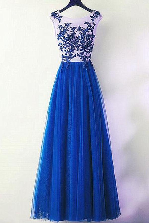 Formal Red Sequined Tulle Prom Dress Long With Lace PG632 - Pgmdress