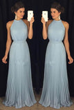 Halter Gorgeous High Neck Long Floor-Length Prom Dresses PG463 - Pgmdress