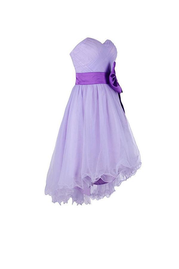 High low Short Prom Dresses Tulle Homecoming Dresses PG060 - Pgmdress