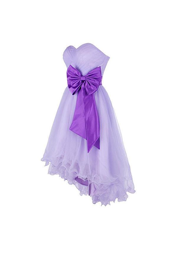 High low Short Prom Dresses Tulle Homecoming Dresses PG060 - Pgmdress