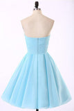 High Quality Chiffon Light Blue Homecoming Dresses PG022 - Pgmdress