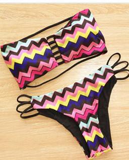 Hot Women's Swimsuit Swimwear Lady Sexy Padded Bra Beachwear - Pgmdress