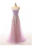 Lace Sweetheart Tulle Prom Dresses Evening Dresses PG 226