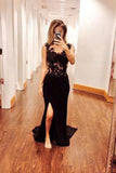 Mermaid Sweetheart Chiffon Straps Long Prom Dresses Evening Dresses PG326