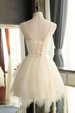 Mini Charming Tulle Short Prom Dresses Homecoming Dresses PG127 - Pgmdress