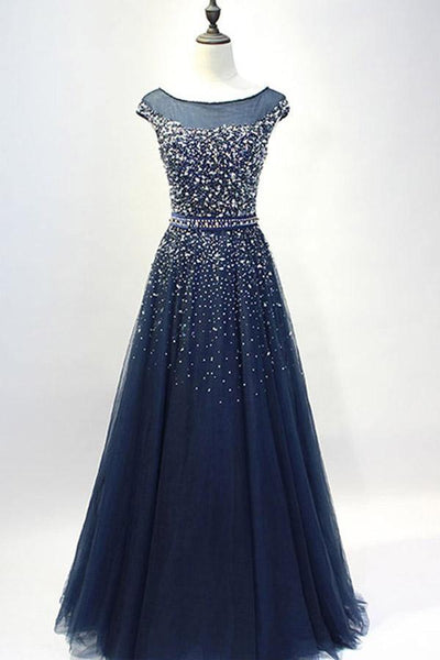 dark blue one piece dress Rhapsody Long Sleeve Knit Maxi Dress | Navy | Womens main image 0
