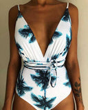 One Piece Swimsuit Backless Bodysuit Brazilian Monokini Swimwear - Pgmdress