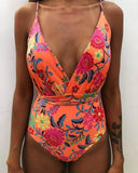 One Piece Swimsuit Backless Bodysuit Brazilian Monokini Swimwear - Pgmdress