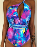 One Piece Swimsuit Backless Bodysuit Brazilian Monokini Swimwear - Pgmdress