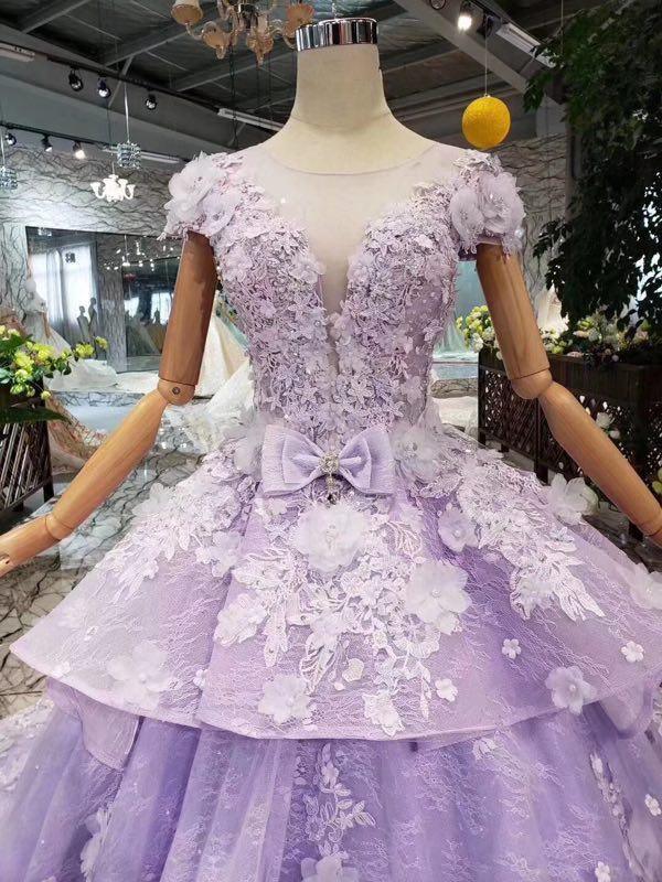 Cheap Tulle Sleeveless Light Pink Princess Ball Gown Flower Girl Dress –  SheerGirl
