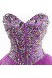 Purple Sweetheart Homecoming Dress Cocktail Dress Prom Dress PG049 - Pgmdress