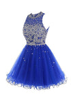 Short Tulle Beading Homecoming Dress Prom Gown PG037 - Pgmdress