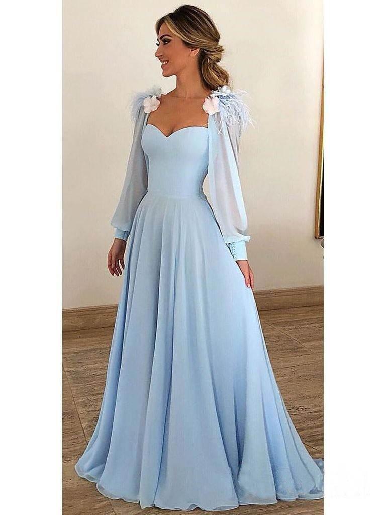 illusion bateau neckline three quarter length sleeves lace applique chiffon  formal evening dress