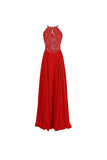 Straps Formal Gowns Beading Prom Evening Dresses Backless PG263