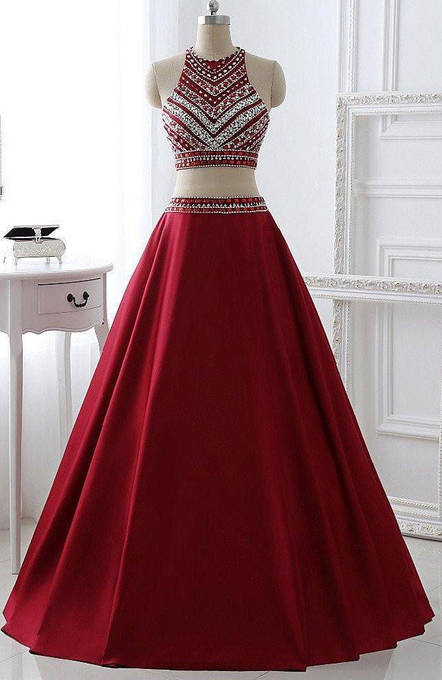 Buy ALW Two Piece Short Beaded Tulle Prom Dress Homecoming Party Ball Gown  For Juniors Online at desertcartINDIA