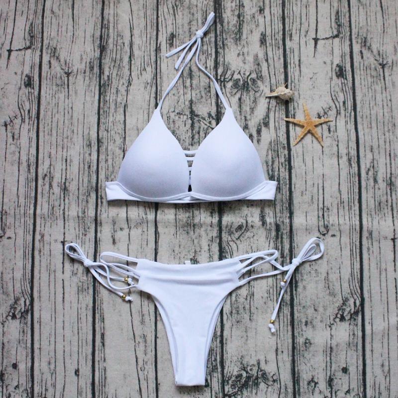 Weljuber Women Bandage Bikini New Sexy Brazilian Biquini Bathing Suit Weljuber Women Bandage Bikini New Sexy Brazilian Biquini Bathing Suit