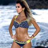 YICN Sexy Print Swimwear Women Bikini Beach Swimming - Pgmdress